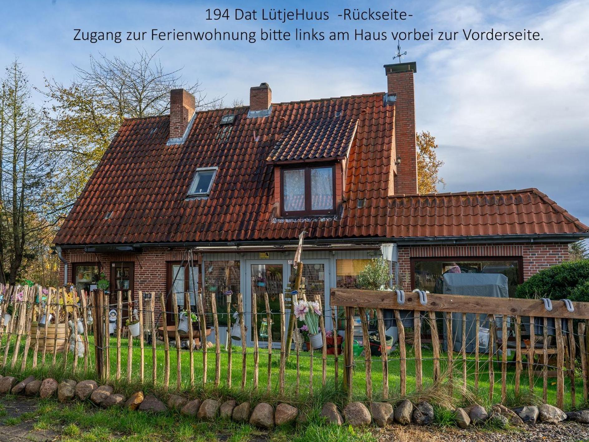 194 Fewo Dat Luetjehuus Mit Dachterrasse Im Ersten Stock Lütjenburg Dış mekan fotoğraf